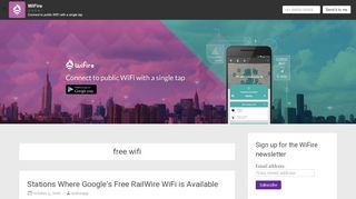 
                            13. Free Wifi | WiFire