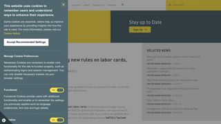 
                            11. Free zone enforcing new rules on labor cards, change of status - B A L ...