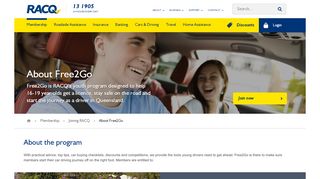 
                            4. Free2Go - Roadside Assistance - RACQ