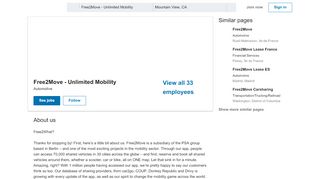 
                            13. Free2Move - Unlimited Mobility | LinkedIn