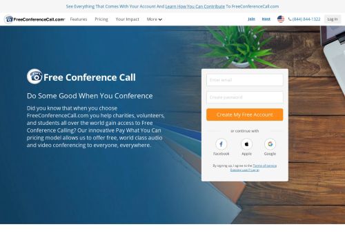 
                            5. FreeConferenceCall.com: Free Audio Conferencing