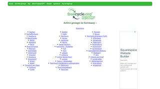 
                            7. Freecycle Groups in Germany, Germany