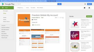 
                            6. Freedom Mobile My Account - Apps on Google Play
