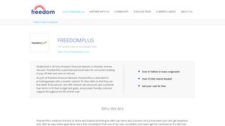 
                            9. FreedomPlus | Freedom Financial Network