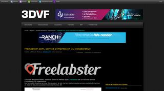 
                            7. Freelabster.com, service d'impression 3D collaborative - 3DVF.com