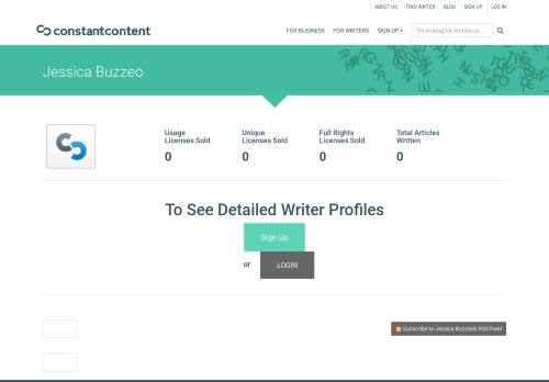 
                            11. Freelance Writer Profile Jessica Buzzeo | Articles For Sale | Page 1