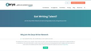
                            1. Freelance Writers & Copywriters: Join Our Network | Zerys