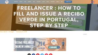 
                            10. Freelancer : How to fill and issue a Recibo Verde in Portugal, step ...