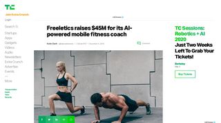 
                            13. Freeletics raises $45M for its AI-powered mobile fitness coach ...