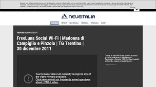 
                            12. FreeLuna Social Wi-Fi | Madonna di Campiglio e Pinzolo | TG ...