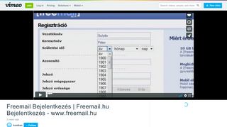 
                            7. Freemail Bejelentkezés | Freemail.hu Bejelentkezés - www.freemail ...