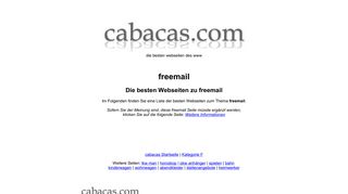 
                            3. freemail - cabacas.com