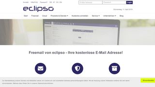 
                            4. Freemail - Sichere, kostenlose E-Mail Adresse von eclipso - Eclipso.de