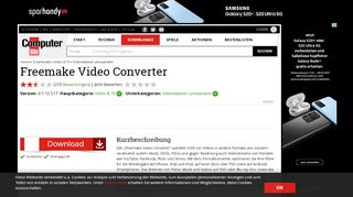 
                            7. Freemake Video Converter 4.1.10.170 - Download - COMPUTER BILD