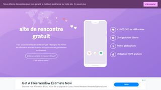 
                            2. Freemeet: Site de rencontre 100% gratuit et sérieux pour célibataires