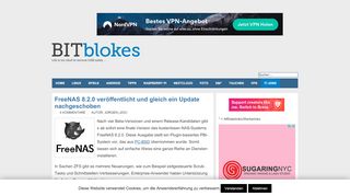 
                            5. FreeNAS 8.2.0 veröffentlicht und gleich ein Update nachgeschoben ...