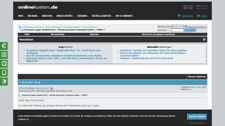 
                            6. Freenet Login deaktiviert - Email Account trotzdem aktiv - Hilfe ...