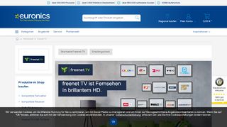 
                            13. freenet TV -DVB-T2 Fernsehen in HD - Euronics