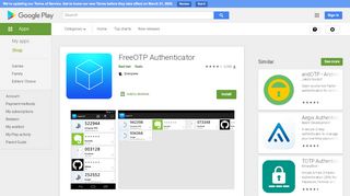 
                            10. FreeOTP Authenticator - Apps on Google Play