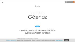 
                            4. Freestart webmail - Indamail átállás: gyakran ismételt kérdések - Inda ...