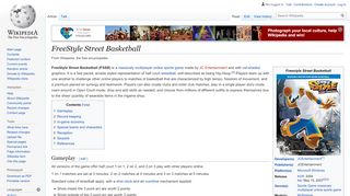 
                            6. FreeStyle Street Basketball - Wikipedia