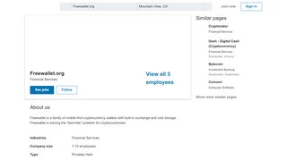 
                            9. Freewallet.org | LinkedIn