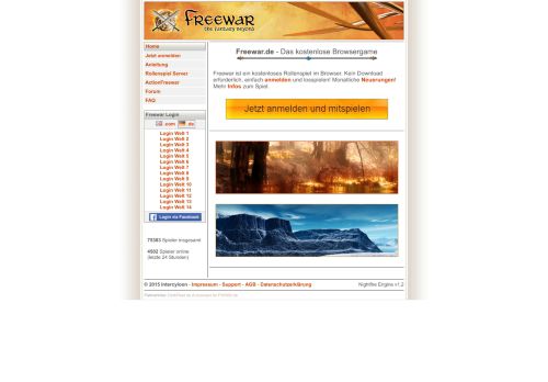 
                            1. Freewar.de - Browsergames, Onlinegame