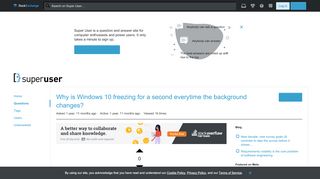 
                            13. freeze - Why is Windows 10 freezing for a second everytime the ...