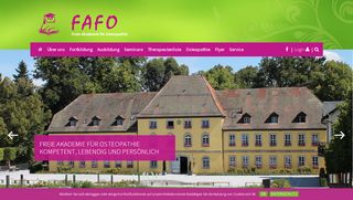 
                            1. Freie Akademie für Osteopathie: Home - FAFO