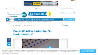 
                            11. Freies WLAN in Karlsruhe: So funktioniert's! | ka-news