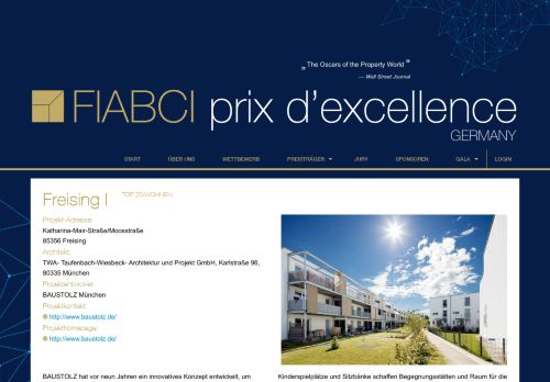 
                            13. Freising I - FIABCI Prix d'Excellence Germany