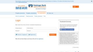 
                            4. Freisinger Bank - Viele schaffen mehr - Login