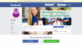 
                            9. Freiskript - Startseite | Facebook