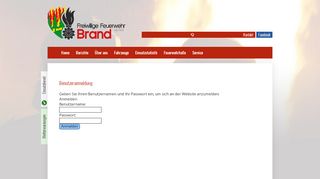 
                            10. Freiwillige Feuerwehr Brand - Login