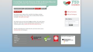 
                            2. Freiwillige Soziale Dienste (FSD) im Bistum Münster: Für Aktive
