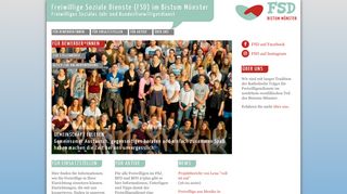 
                            8. Freiwillige Soziale Dienste (FSD) im Bistum Münster: Startseite