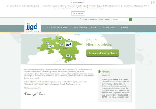 
                            2. Freiwilliges Jahr in Niedersachsen