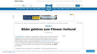 
                            11. Freizeit Ganderkesee: Bäder gehören zum Fitness-Verbund