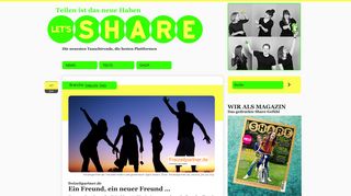 
                            5. Freizeitpartner.de: Ein Freund, einer neuer Freund ... | Let's Share