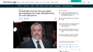 
                            8. French director Luc Besson under investigation over rape allegations ...