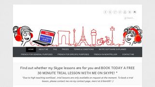 
                            12. French Lessons On Skype: VOILÀ