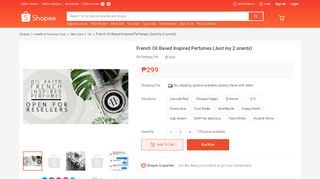 
                            4. French Oil Based Inspired Perfumes (Just my 2 scents) | Shopee ...
