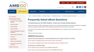 
                            10. Frequently Asked eBook Questions - American Meteorological Society