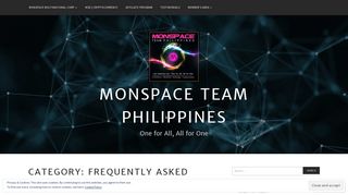 
                            11. Frequently Asked Question – Page 3 – Monspace Team Philippines