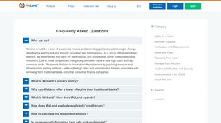 
                            13. Frequently Asked Questions Archive - Page 2 of 4 - WeLend