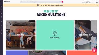 
                            8. Frequently Asked Questions | Contiki