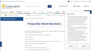 
                            11. Frequently Asked Questions - cooksongold.it