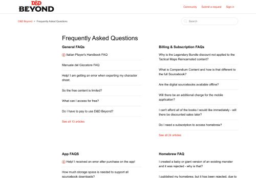 
                            9. Frequently Asked Questions – D&D Beyond
