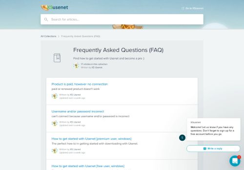 
                            4. Frequently Asked Questions (FAQ) | XSusenet help center