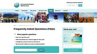 
                            8. Frequently Asked Questions (FAQs) » ISIC